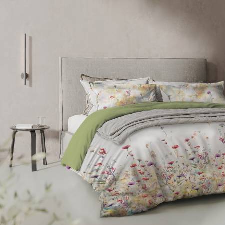 Completo letto arredo in Percalle ‘Spring-Color’