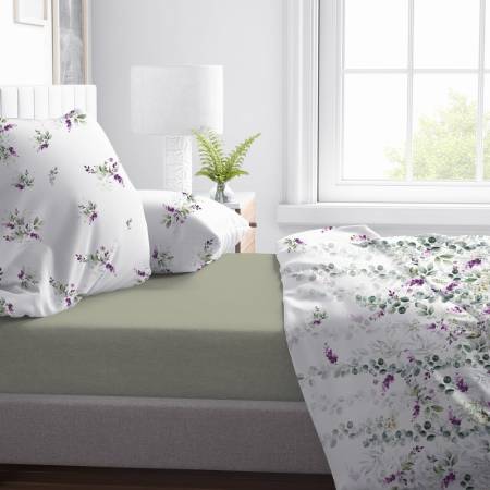 Completo letto arredo in Percalle ‘Watercolor’