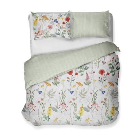 Copri piumino Cardif 100% Cotone Arancione