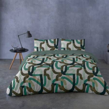 Copripiumino in Percalle “Geometric”