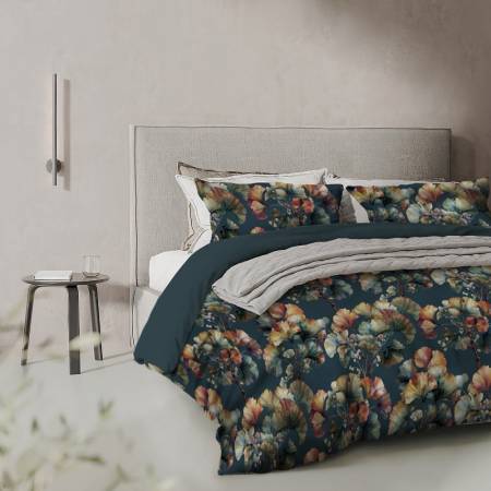 Copripiumino in Percalle “Ginko”