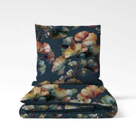 Copripiumino in Percalle “Ginko”