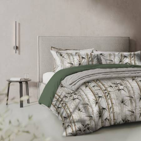 Copripiumino in Percalle “Winter Bamboo”