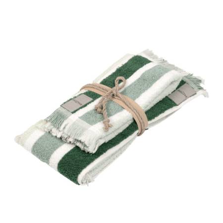 gradazioni coppia ospite e asciugamano