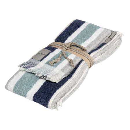 gradazioni coppia ospite e asciugamano