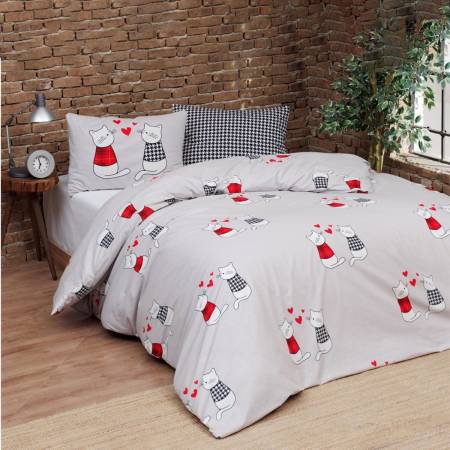 Parure copripiumino Mici Daunex con federa Double Face