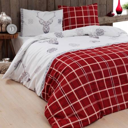 Parure copripiumino Verney Daunex con federe reversibile 