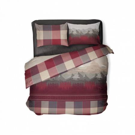 Parure copripiumino Zermatt in cotone