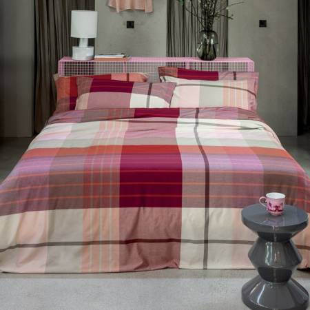 Parure lenzuola bossi Smith tinte in filo 