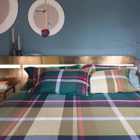 Parure lenzuola Cornovaglia tinte in filo 