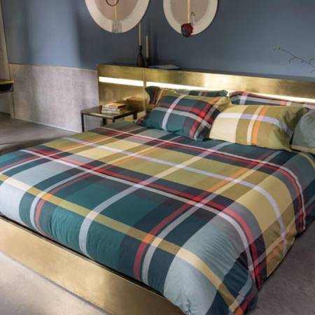 Parure lenzuola Cornovaglia tinte in filo 