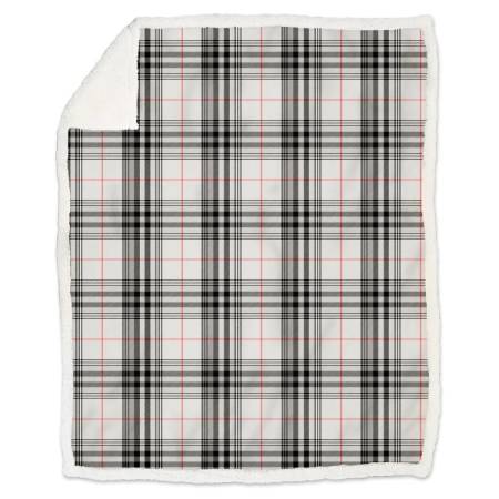 PLAID MORBIDOTTO DAUNEX BOSTON GRIGIO