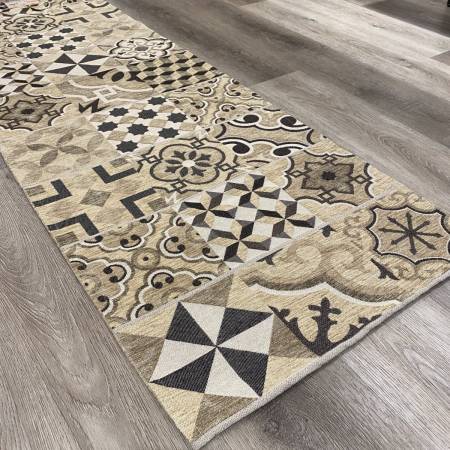 Tappeto cucina Cementine antiscivolo e lavabile in lavatrice