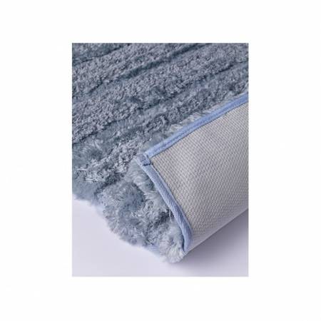 Tappeto da bagno Blanca Blu Fog