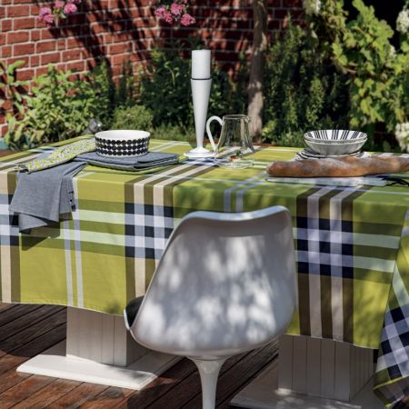 Tovaglia Bossi Tartan 1363 tinta in filo